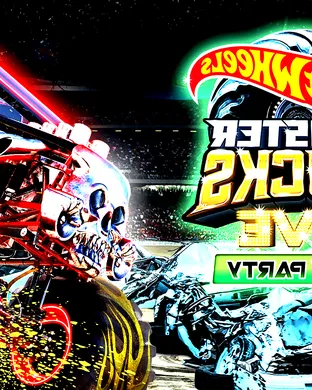 Hot Wheels Monster Trucks Live Glow-N-Fire